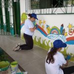 Jornada de volutarios en el Centro Educativo Rural La Chuscala