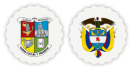 Escudo de Caldas y escudo de Colombia